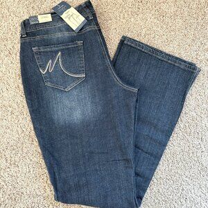 Maurices Curvy Fit Dark Wash Jeans 13/14 L